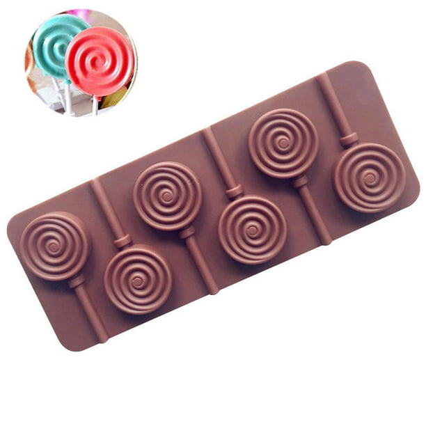 Two Round Silicone Mold for Chocolate with 20 Sticker Labels